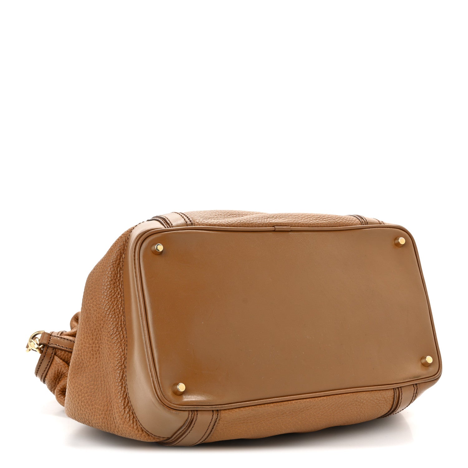 Burberry Grainy Calfskin Medium Golderton Tote Brown 4 of 12