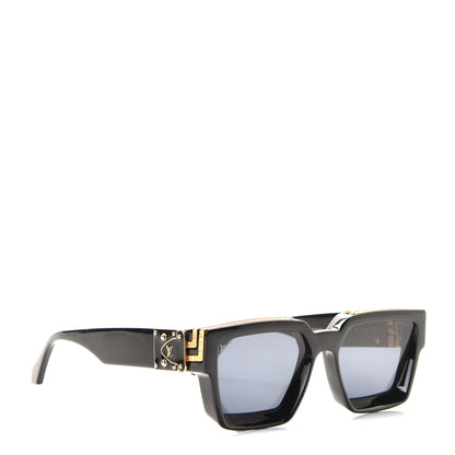 Louis Vuitton Acetate 1.1 Millionaires Sunglasses Z1165W Black 1 of 8