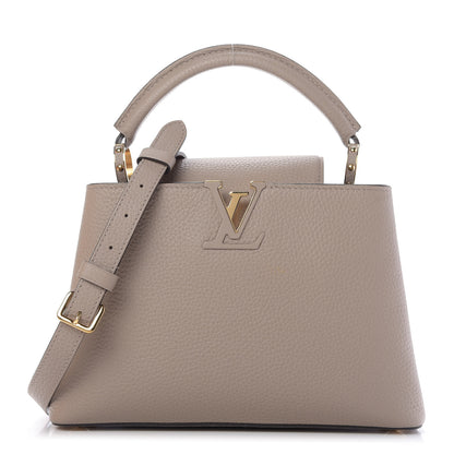 Louis Vuitton Taurillon Capucines BB Galet 1 of 10