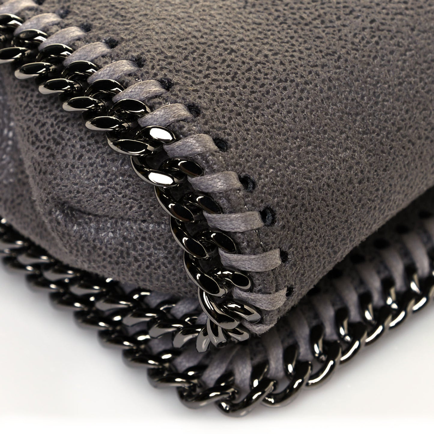 Shaggy Deer Falabella Crossbody Bag Light Grey