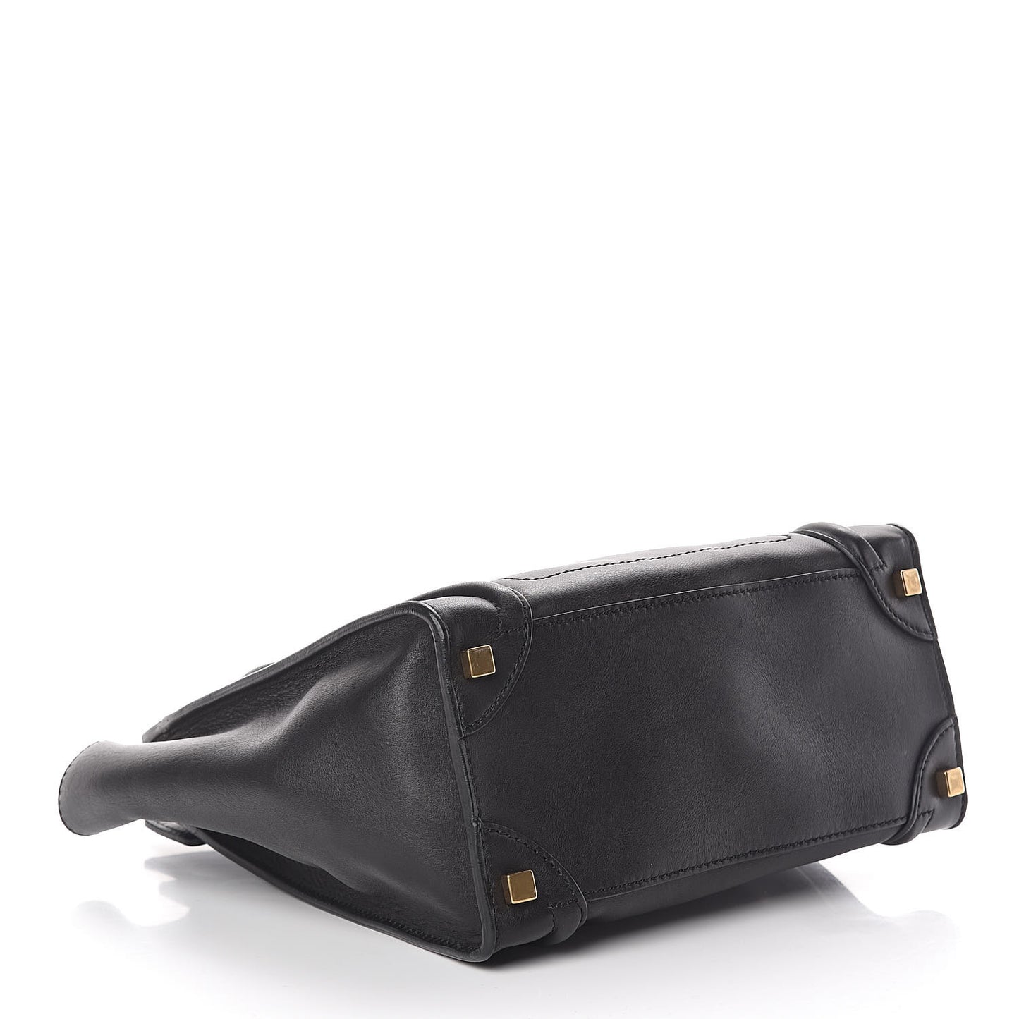 Smooth Calfskin Micro Luggage Black
