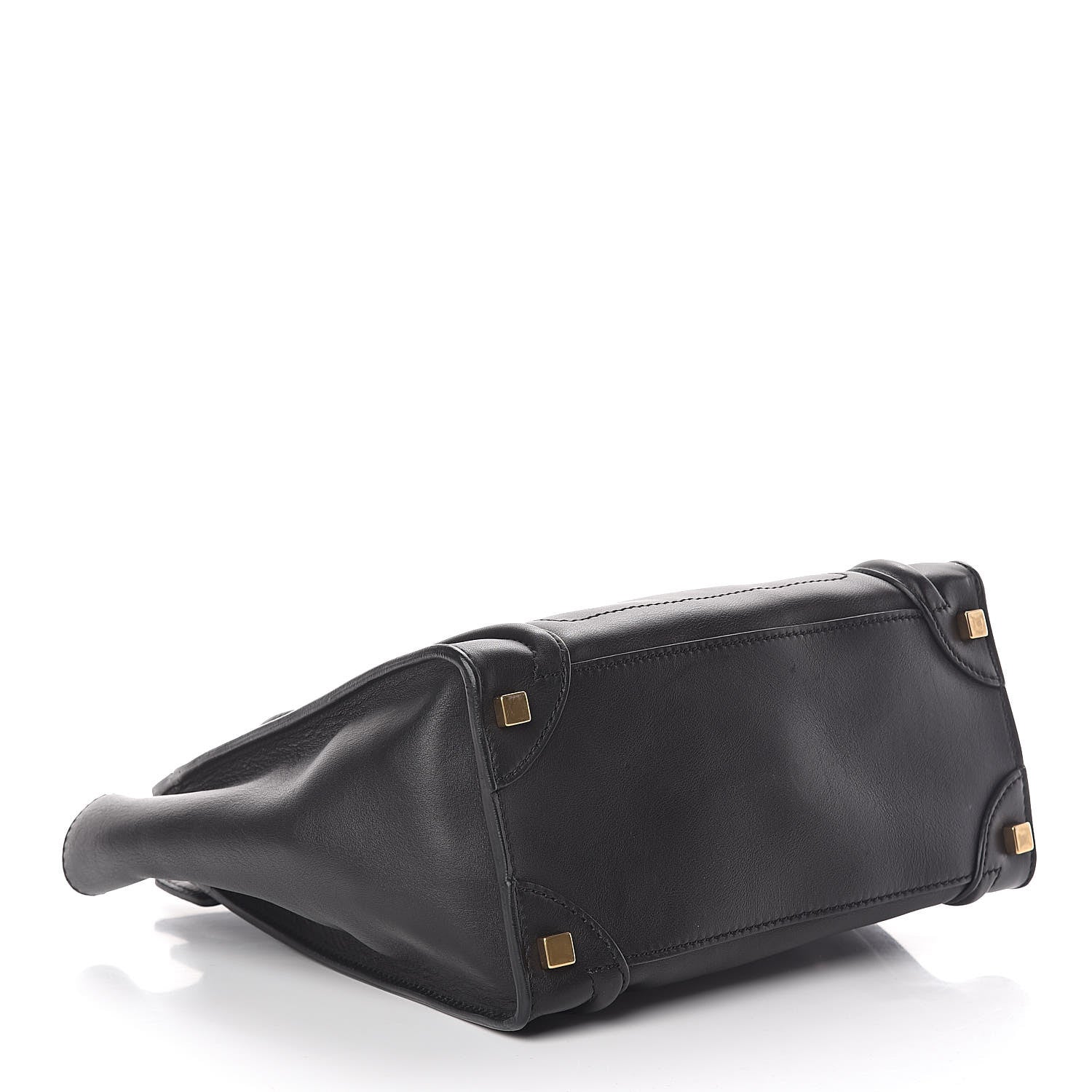 Celine Smooth Calfskin Micro Luggage Black 4 of 17