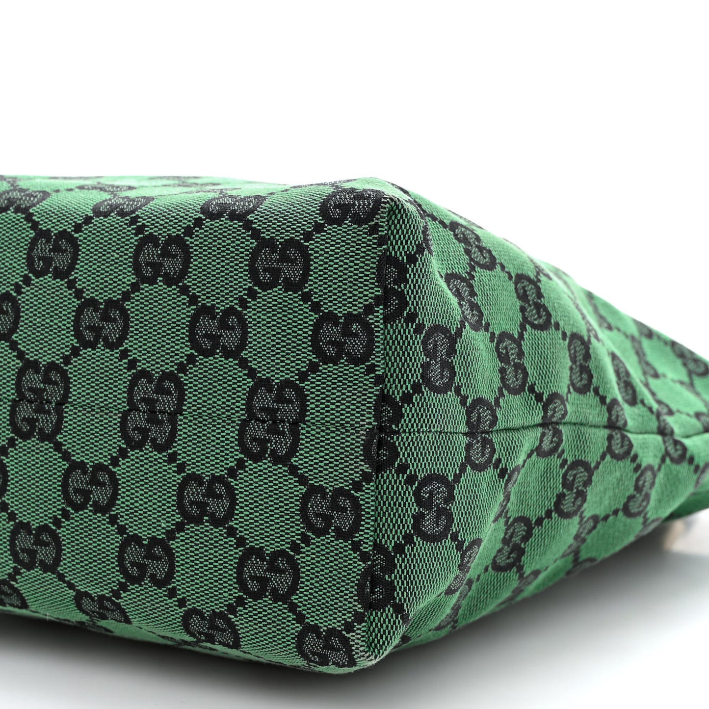 Monogram Tote Bag Green
