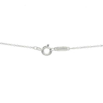 Tiffany Sterling Silver Twist Knot Pendant Necklace 4 of 5