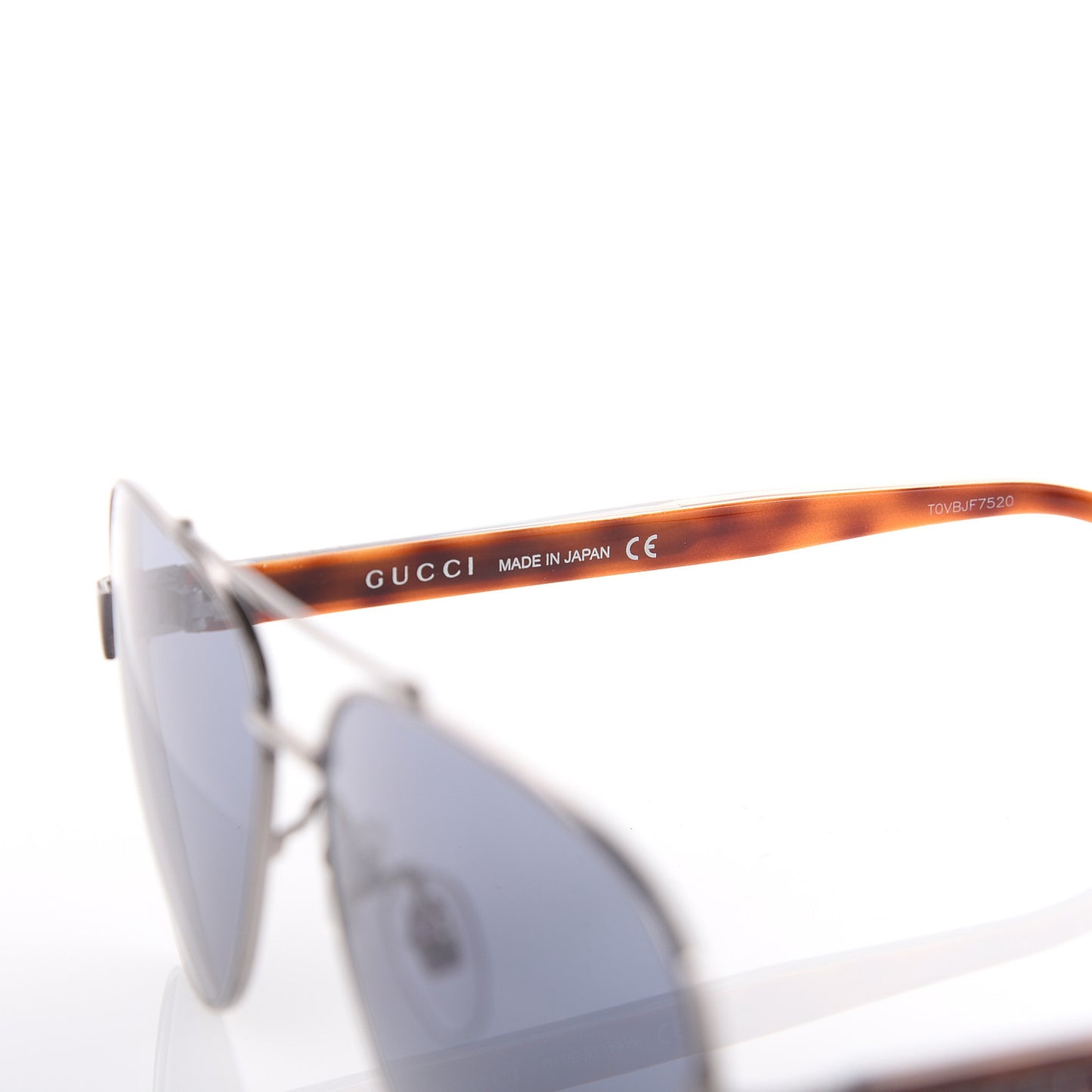 Web Aviator Sunglasses GG0528S Tortoise