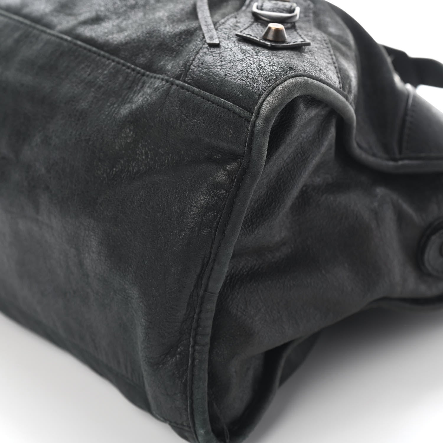 Balenciaga Agneau Classic Hardware Part Time Black 9 of 14
