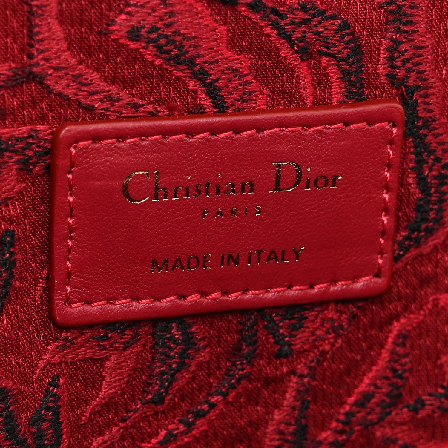 Christian Dior Velvet Rose Medium Caro Bag Rouge 6 of 10