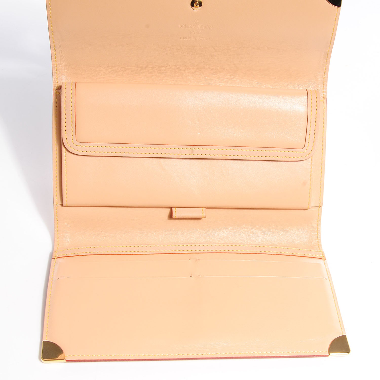 Louis Vuitton Monogram Multicolor Porte Tresor International Wallet White 5 of 7