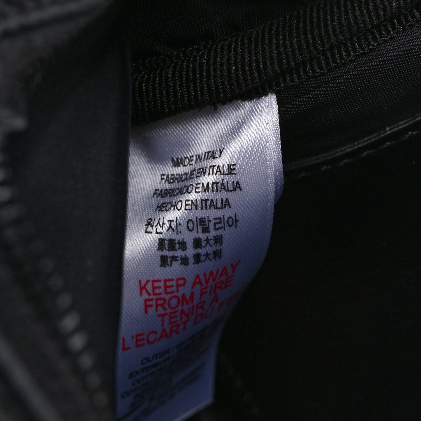 Nylon Quilted Paddy Crossbody Bag Black