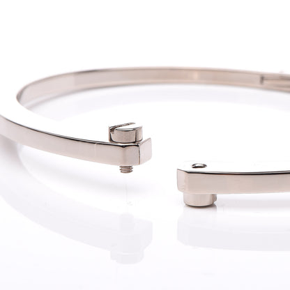 Cartier 18K White Gold Menotte Bracelet 6 4 of 5