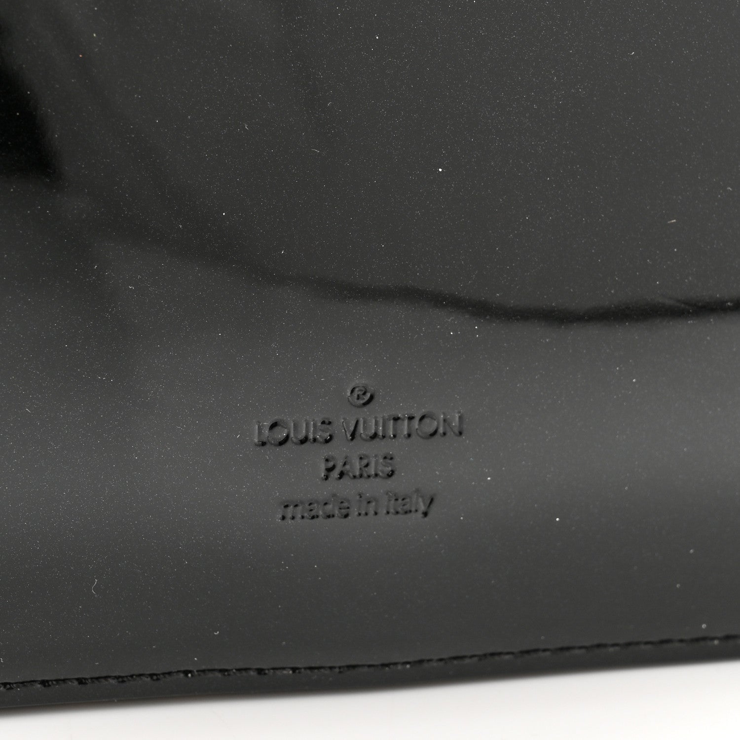 Louis Vuitton Patent Calfskin Monogram Cherrywood BB Black 6 of 9