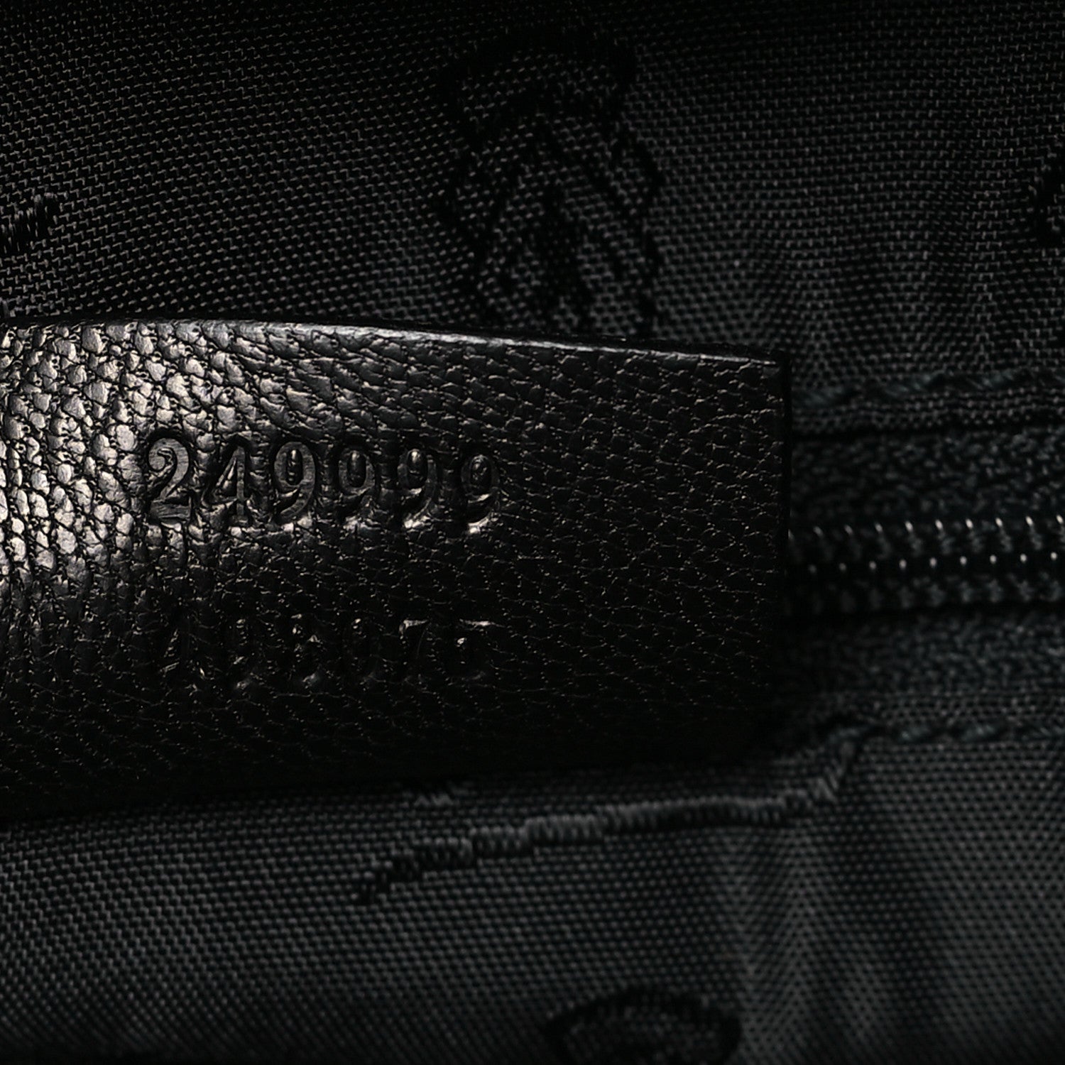 Gucci Guccissima Large Full Moon Tote Black 7 of 9