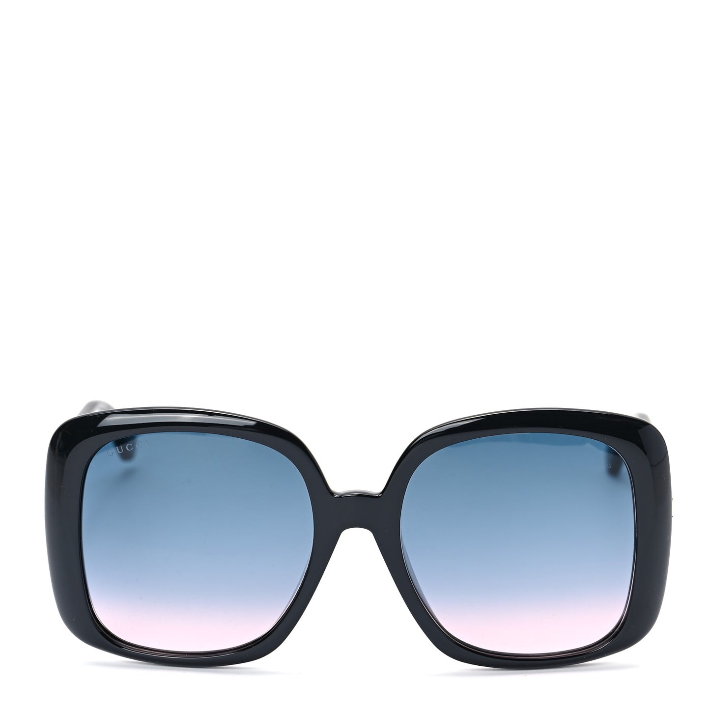 Oversized Square Sunglasses GG0714SA Black