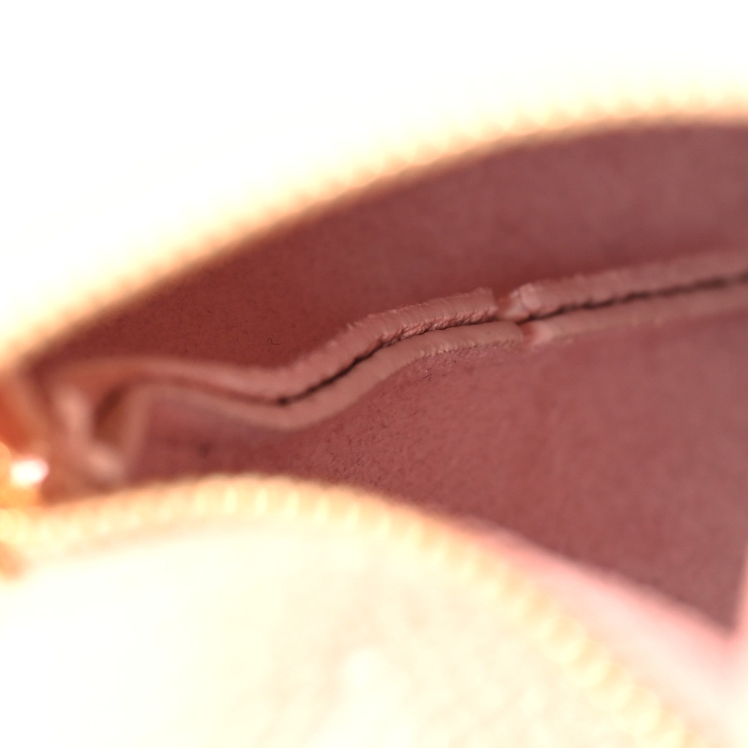 Louis Vuitton Monogram Berlingot Key Pouch Rose Beige 3 of 6