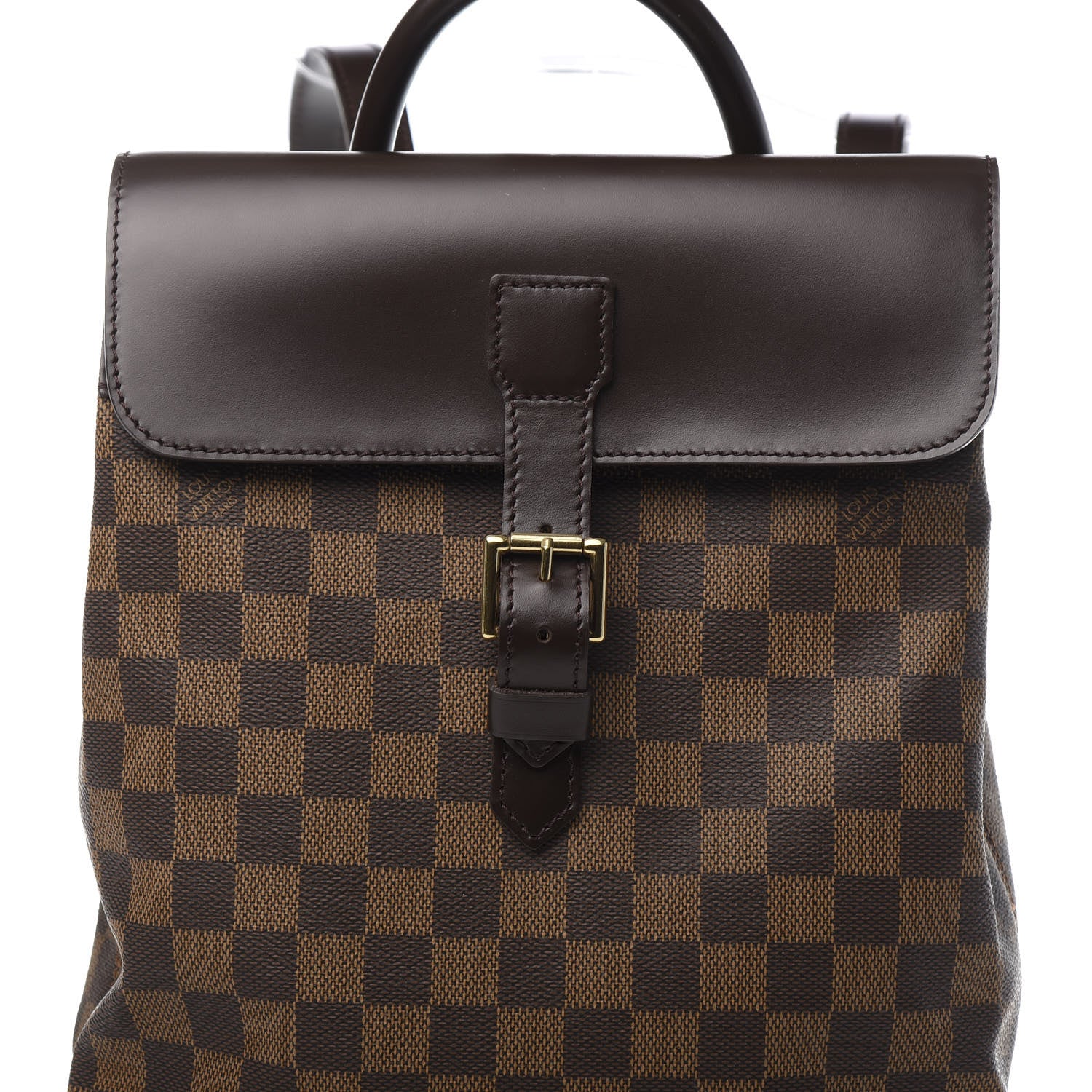 Louis Vuitton Damier Ebene Soho Backpack 9 of 10