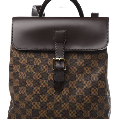 Louis Vuitton Damier Ebene Soho Backpack 9 of 10