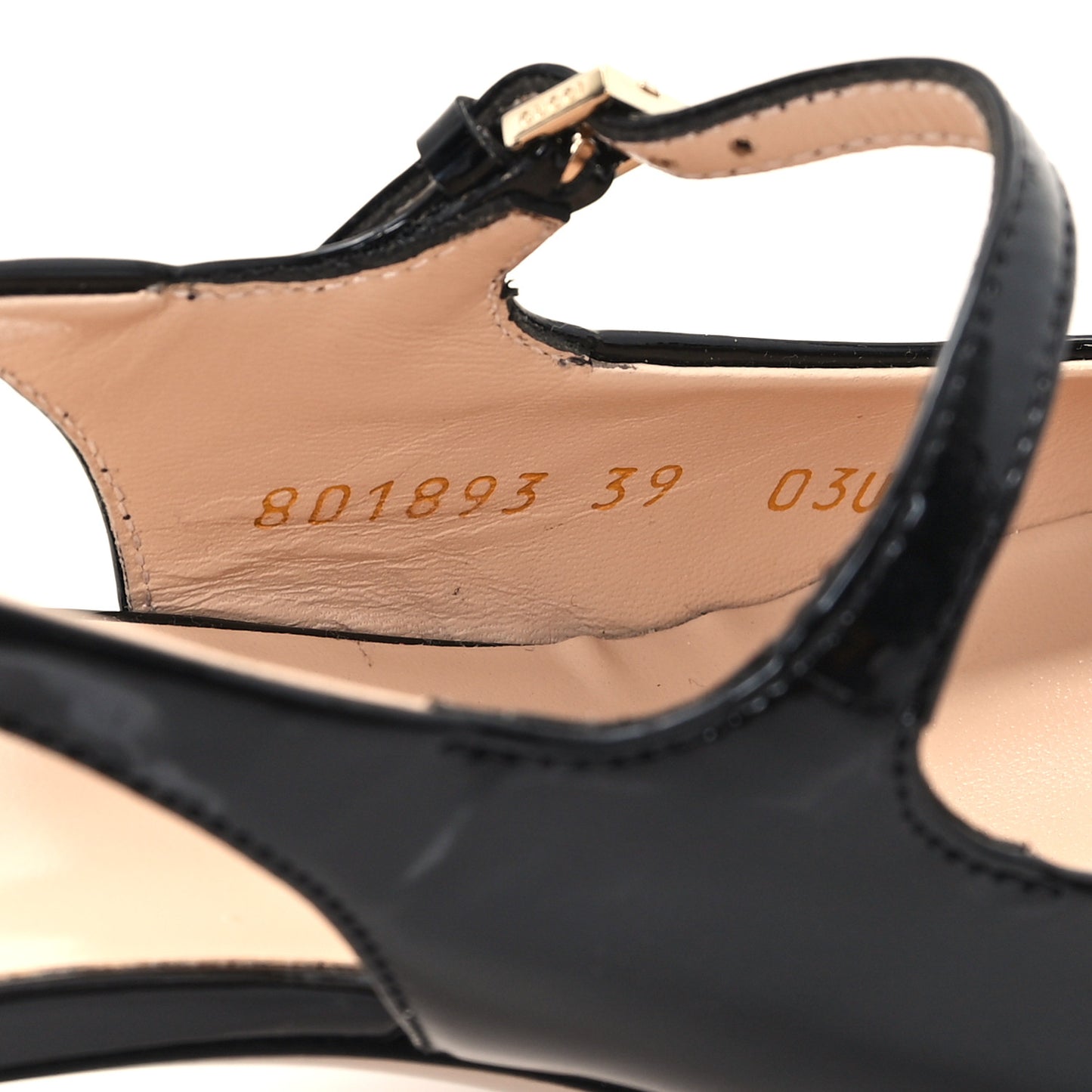 Vernice Crystal Horsebit Charlotte 42mm Slingback Pumps 39 Black