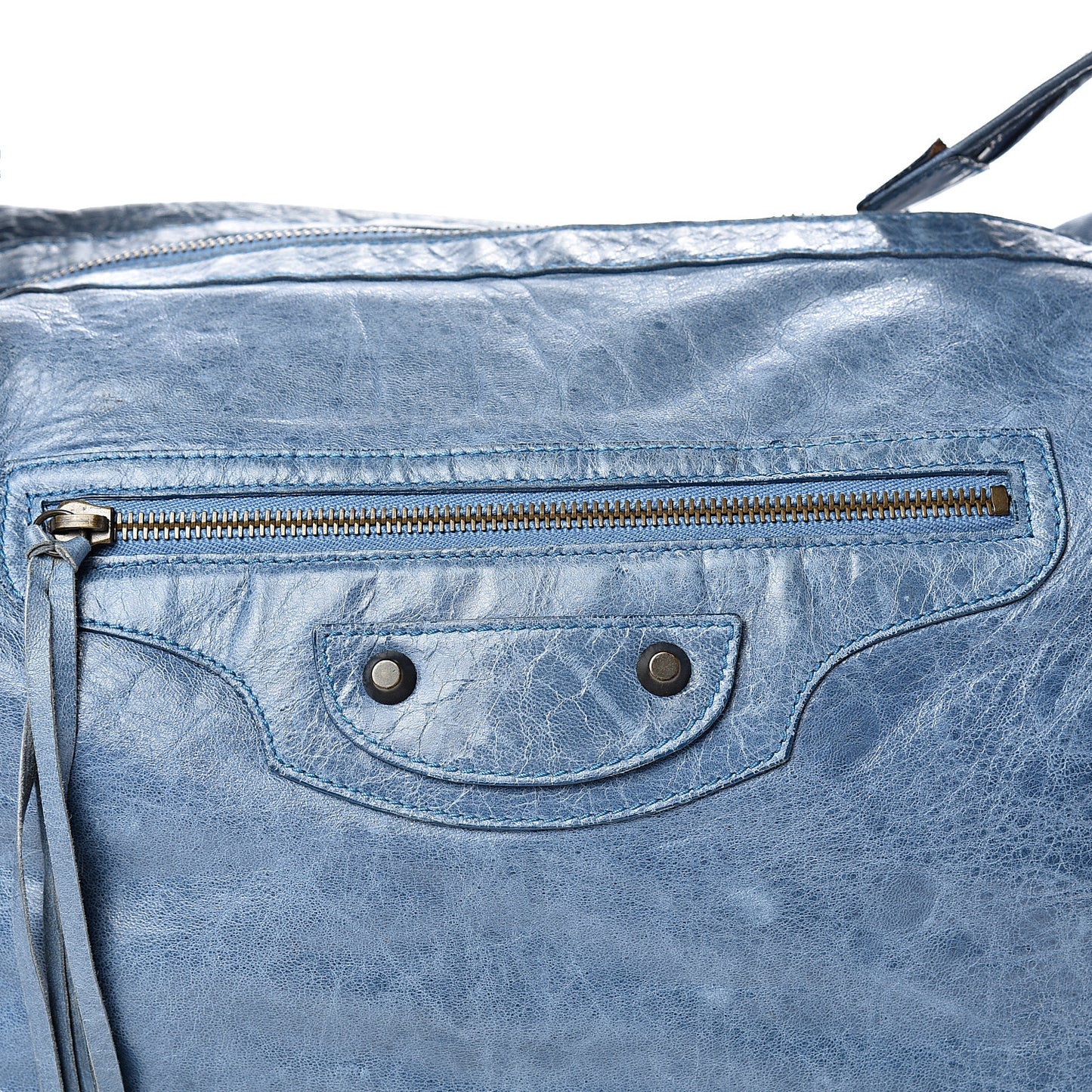 Chevre Classic Hardware Day Hobo Cornflower Bleu