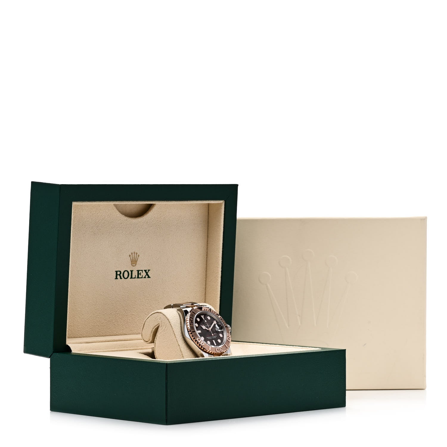 Rolex Stainless Steel 18K Everose Gold 40mm Yacht-Master Watch Chocolate 126621 5 of 5