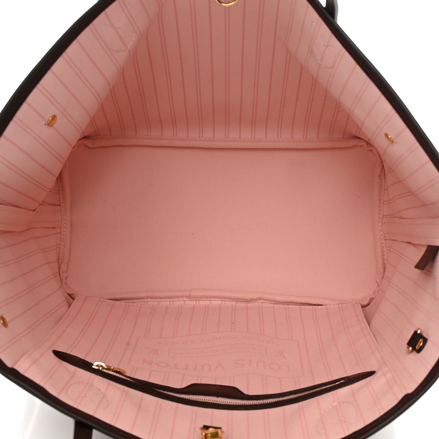 Damier Ebene Neo Neverfull MM Rose Ballerine