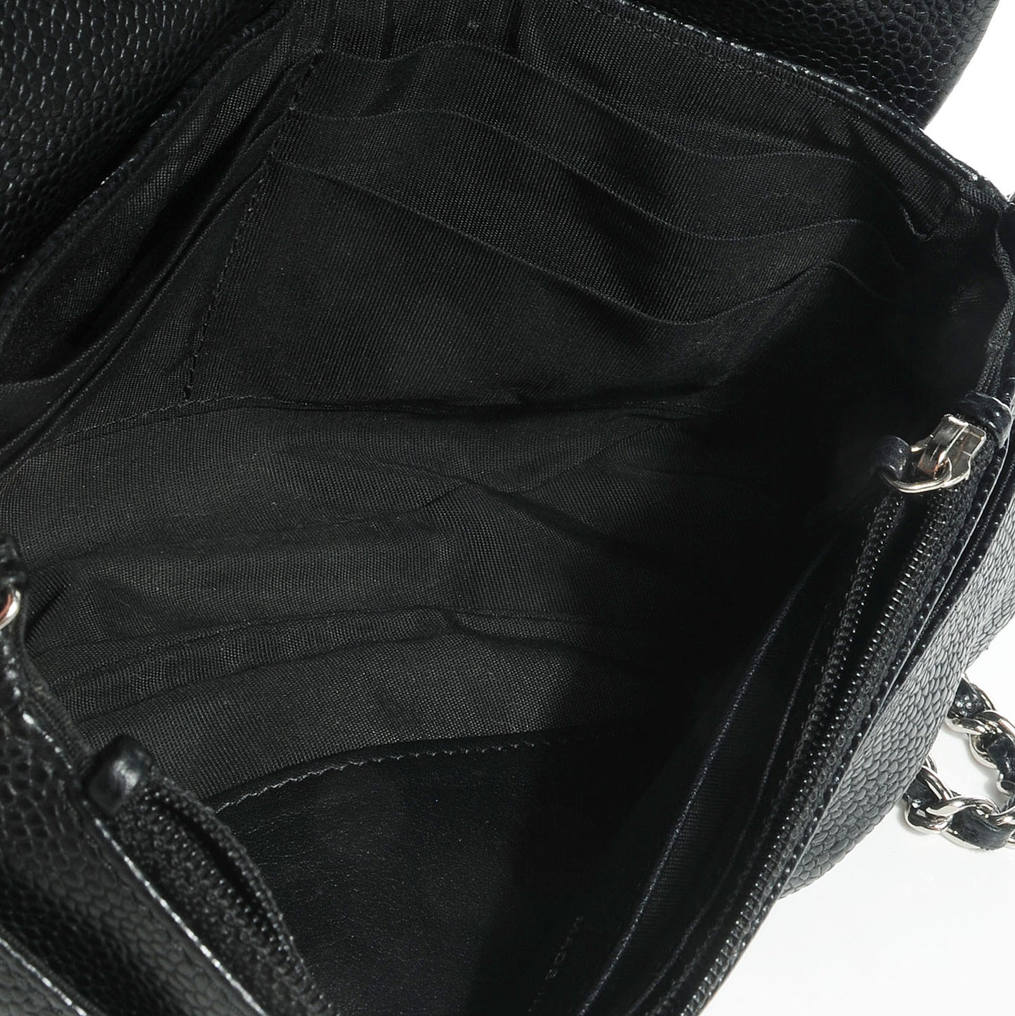 Caviar Half Moon Wallet On Chain WOC Black