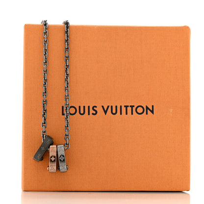 Louis Vuitton Metal Monogram Bold Necklace Multicolor 6 of 6