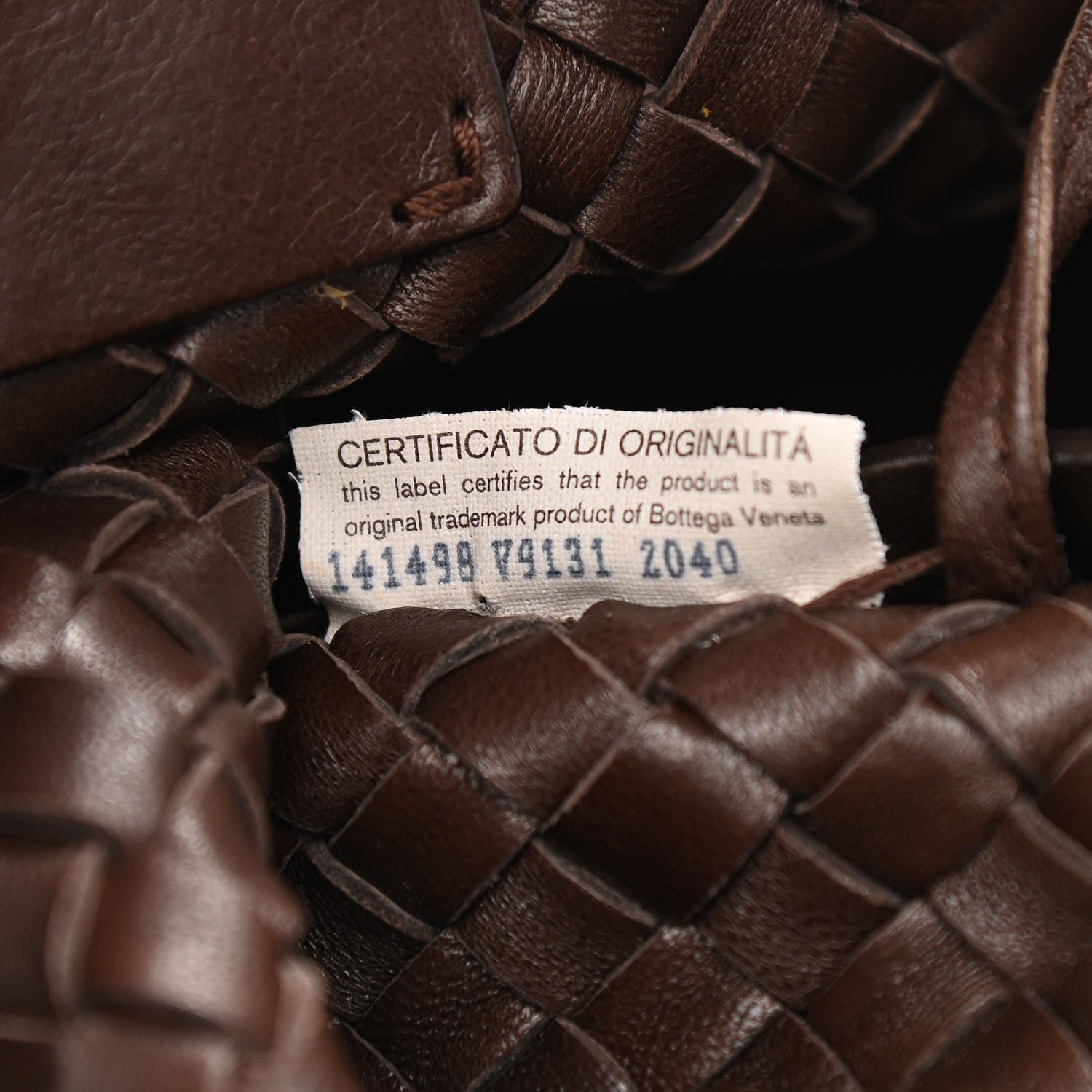 Bottega Veneta Nappa Intrecciato Mini Cabat Ebano 9 of 15