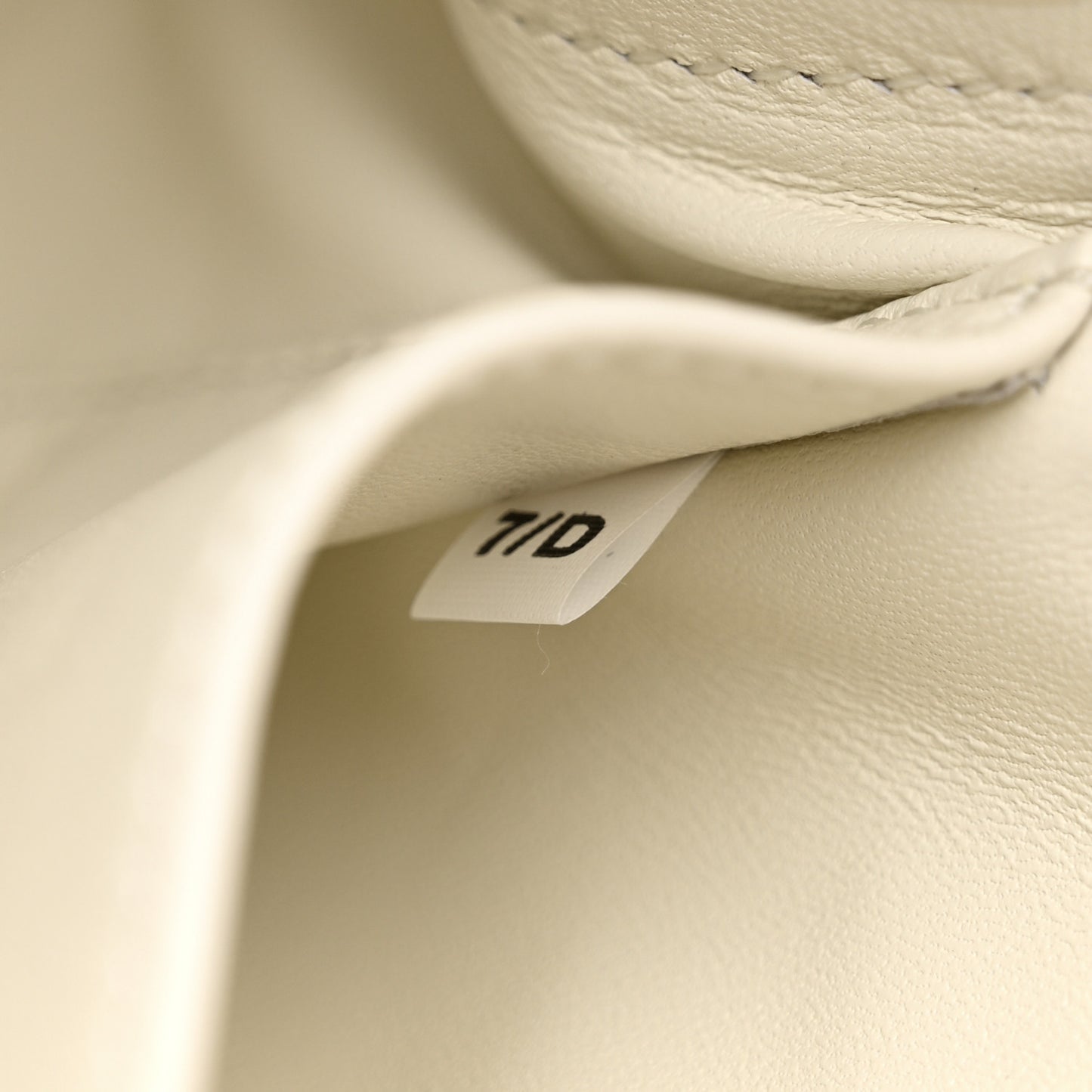 Spazzolato Flap Shoulder Bag White