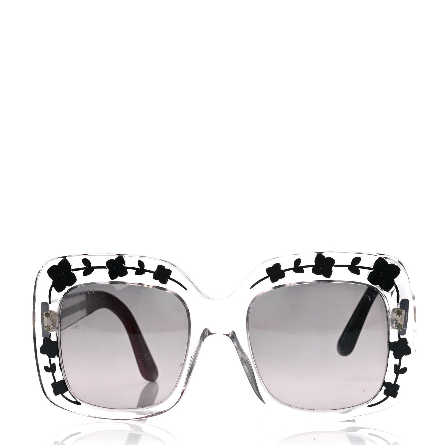 Gucci Floral Sunglasses GG3863S Black 2 of 4