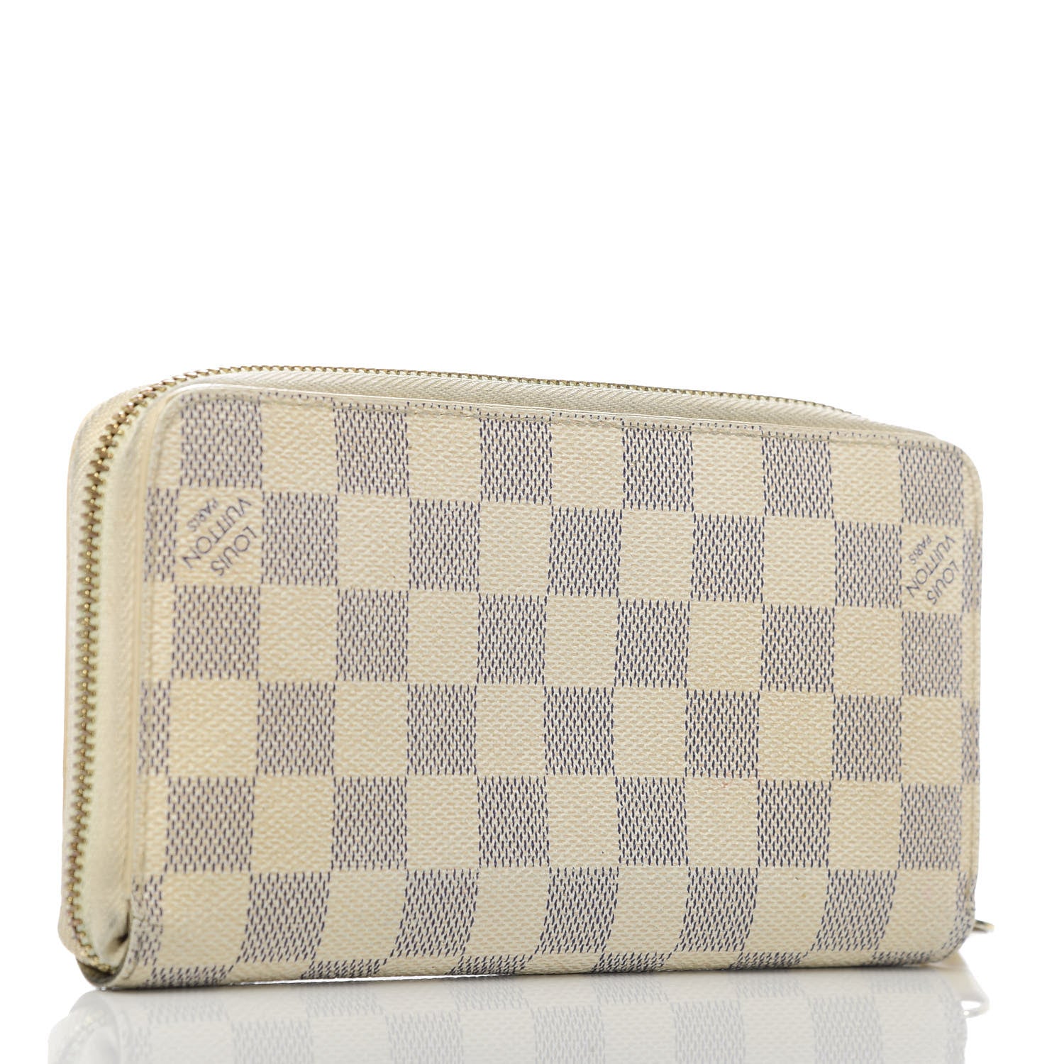Louis Vuitton Damier Azur Zippy Wallet 3 of 13