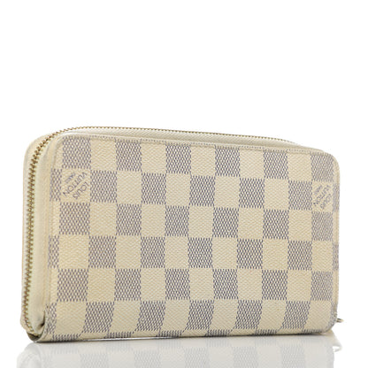 Louis Vuitton Damier Azur Zippy Wallet 3 of 13