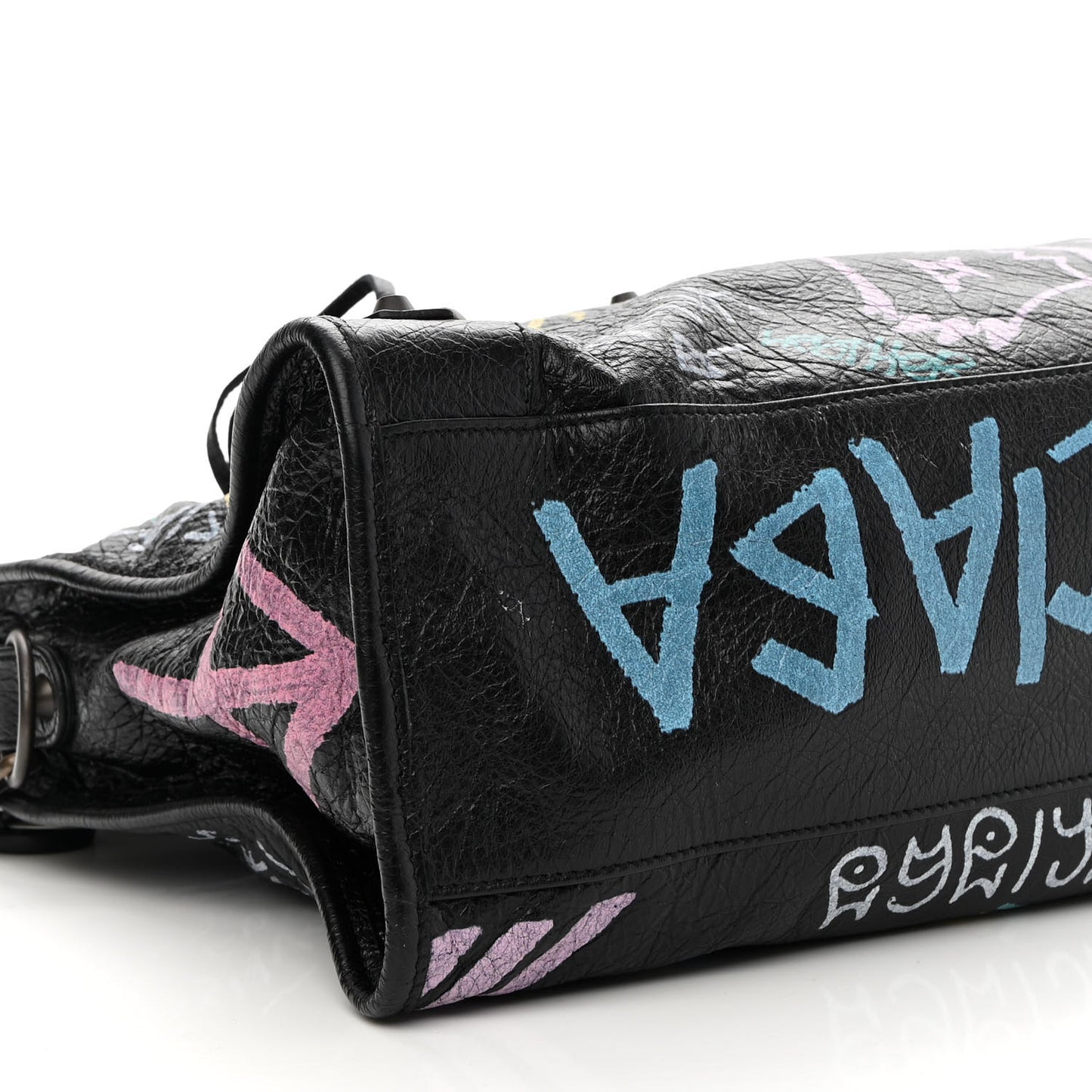 Agneau Graffiti All Over Classic Hardware City Black Multicolor