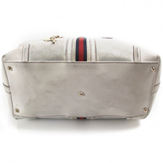 Monogram Large Treasure Boston Tote Ivory