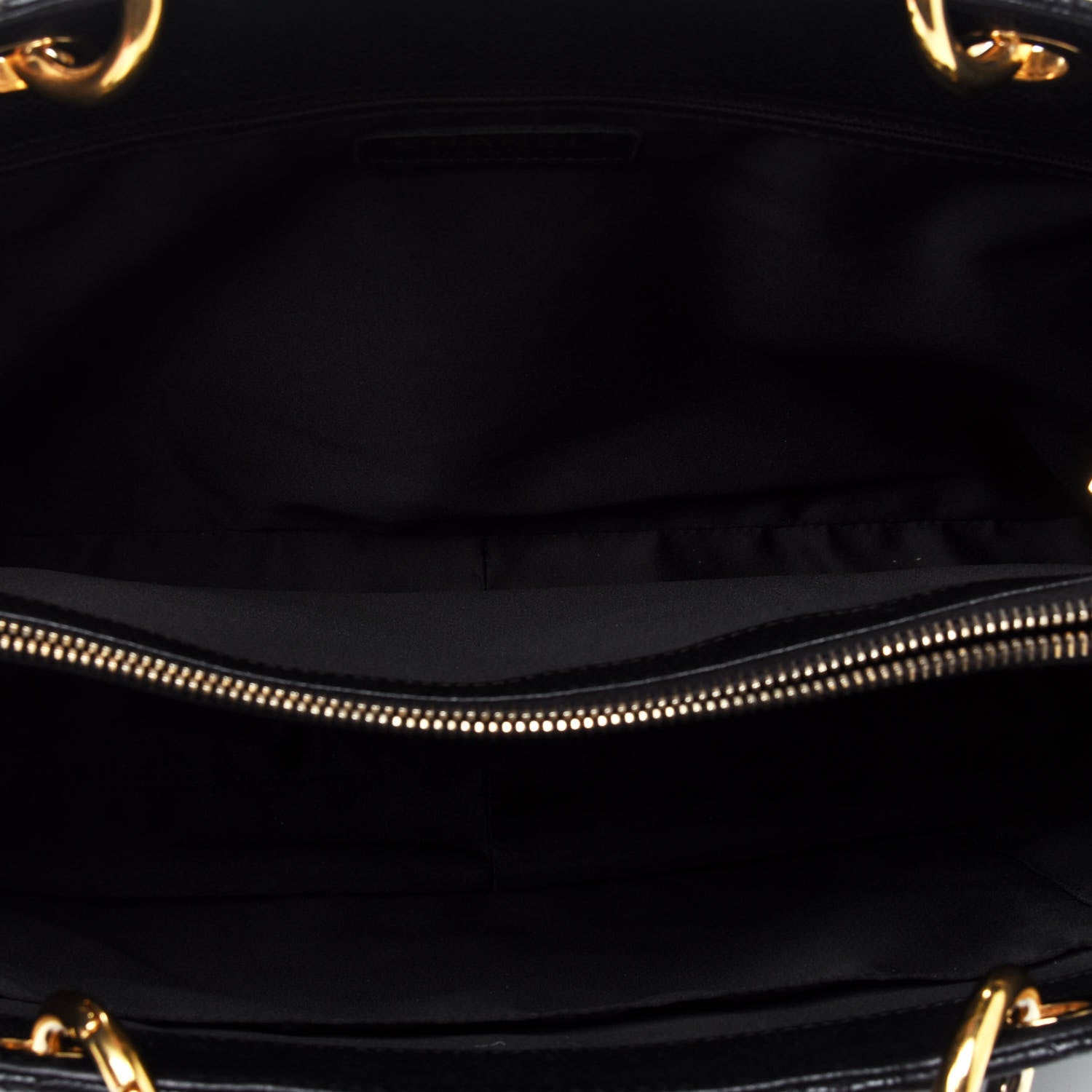 Chanel Caviar Quilted Grand Shopping Tote GST Black 5 of 12