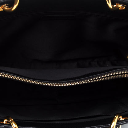 Chanel Caviar Quilted Grand Shopping Tote GST Black 5 of 12