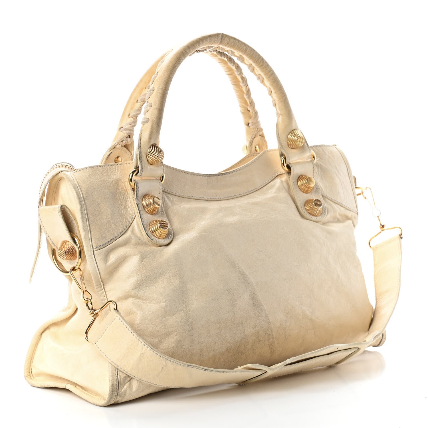 Balenciaga Agneau Giant 21 Gold Hardware City Praline 2 of 10