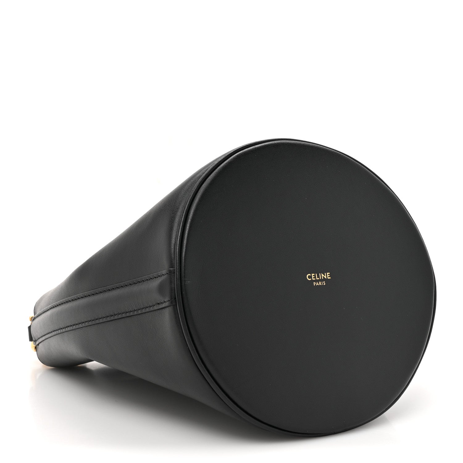 Celine Smooth Calfskin Teen Bucket 16 Black 4 of 11