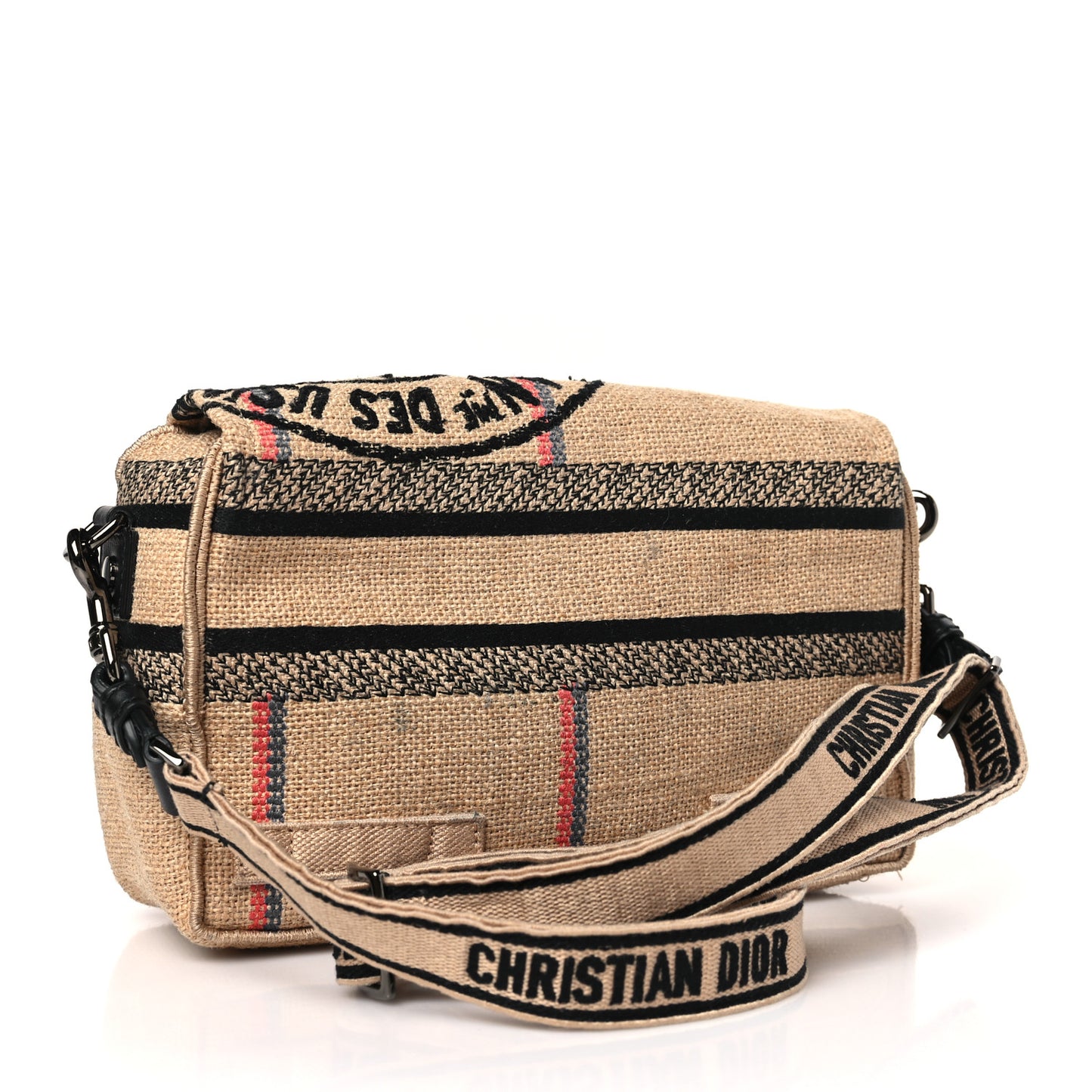 Canvas Diorcamp Messenger Beige