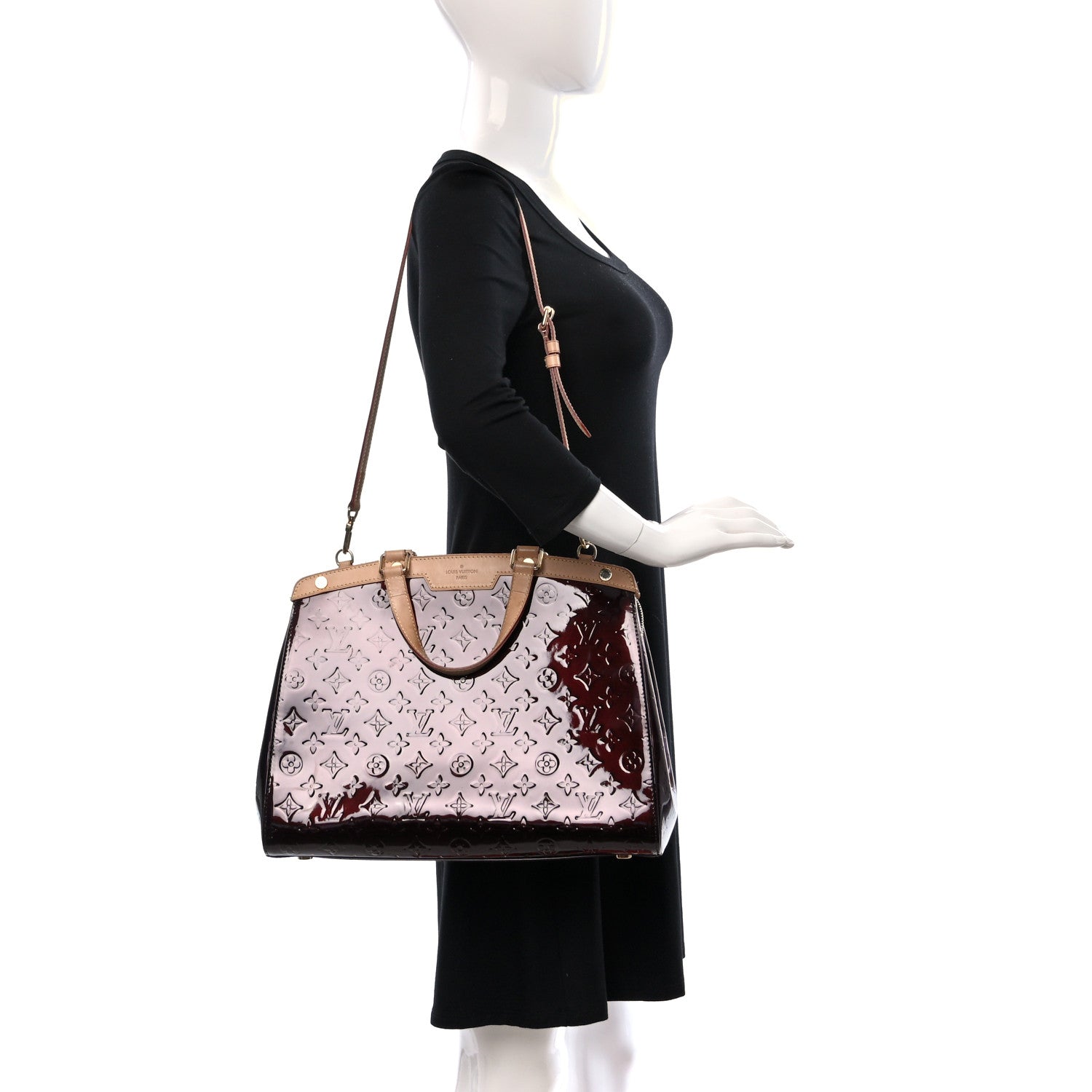 Louis Vuitton Vernis Brea GM Amarante 2 of 8