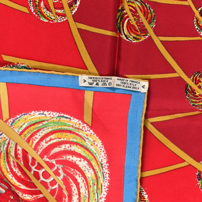 Hermes Silk Les Feux de L'Espace Scarf 90 3 of 4