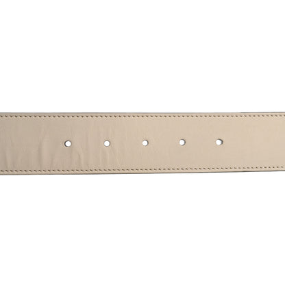 Gucci Calfskin Double G 40mm Belt 65 26 Mystic White 3 of 5