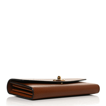 Mulberry Classic Grain Darley Wallet Oak 4 of 9