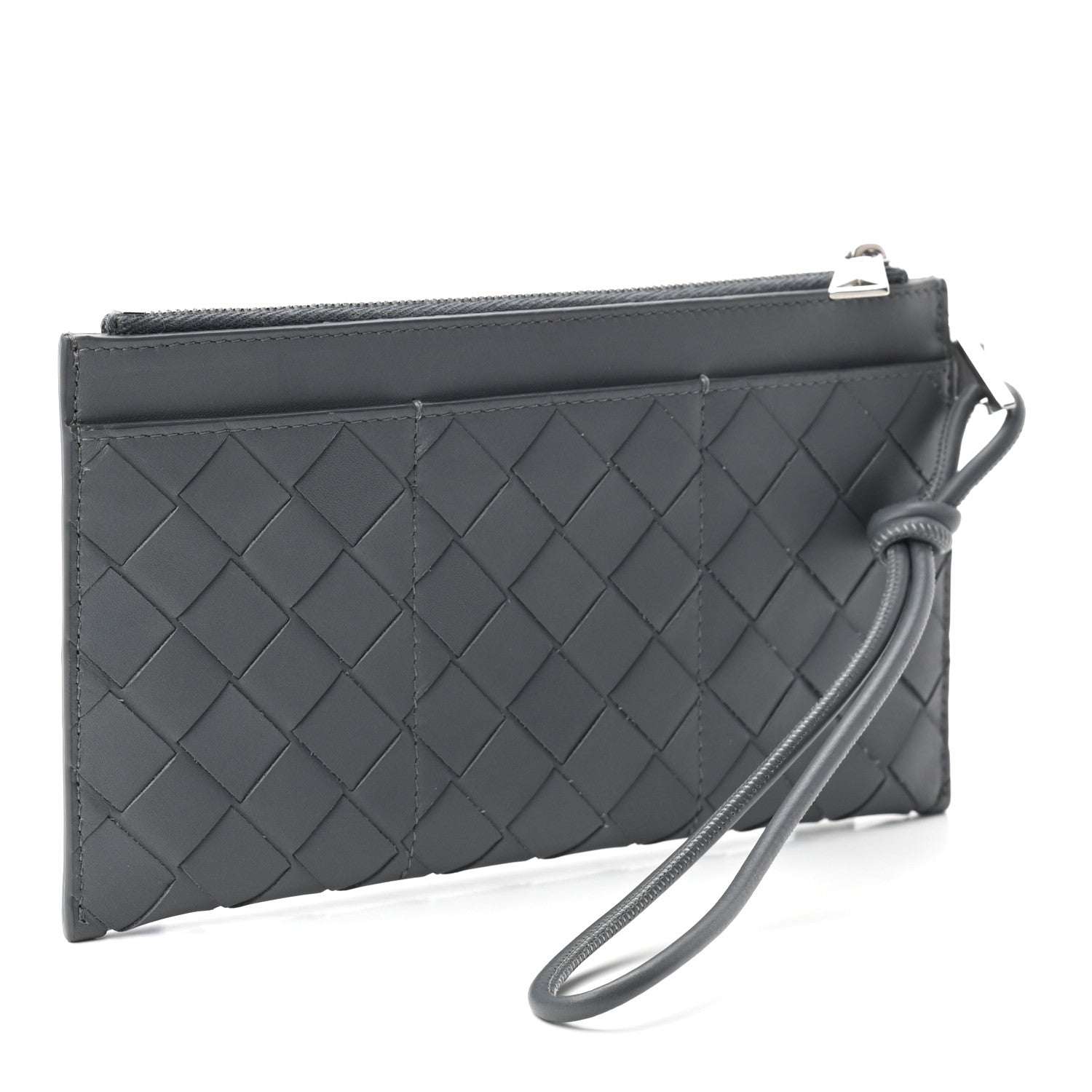Bottega Veneta Nappa Intrecciato Mens Bill Pouch Thunder 3 of 6