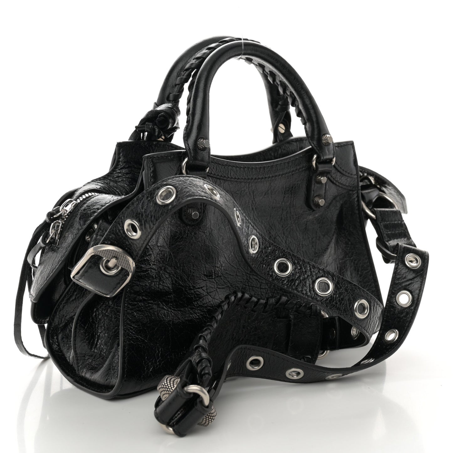 Agneau Arena Neo Cagole Handbag XS Black