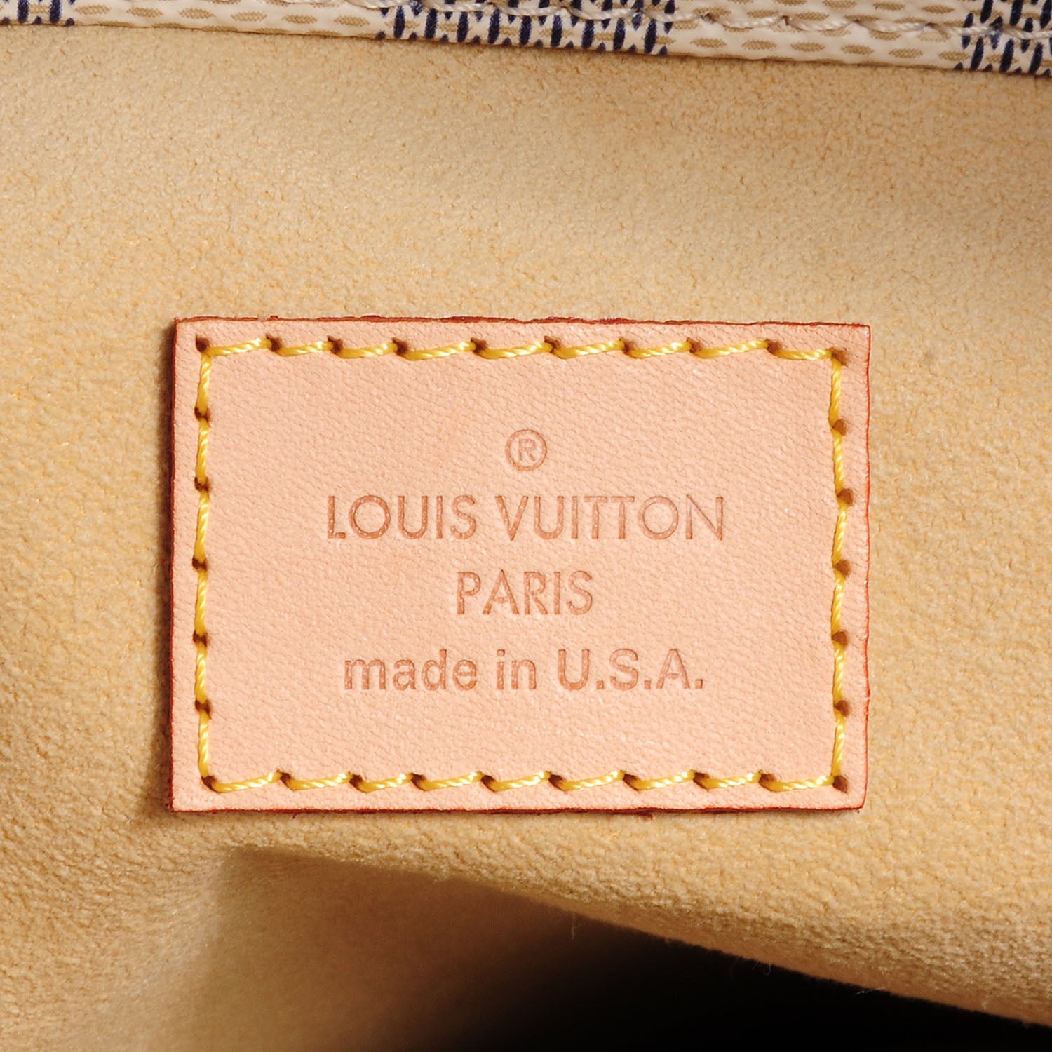 Louis Vuitton Damier Azur Artsy MM 6 of 7