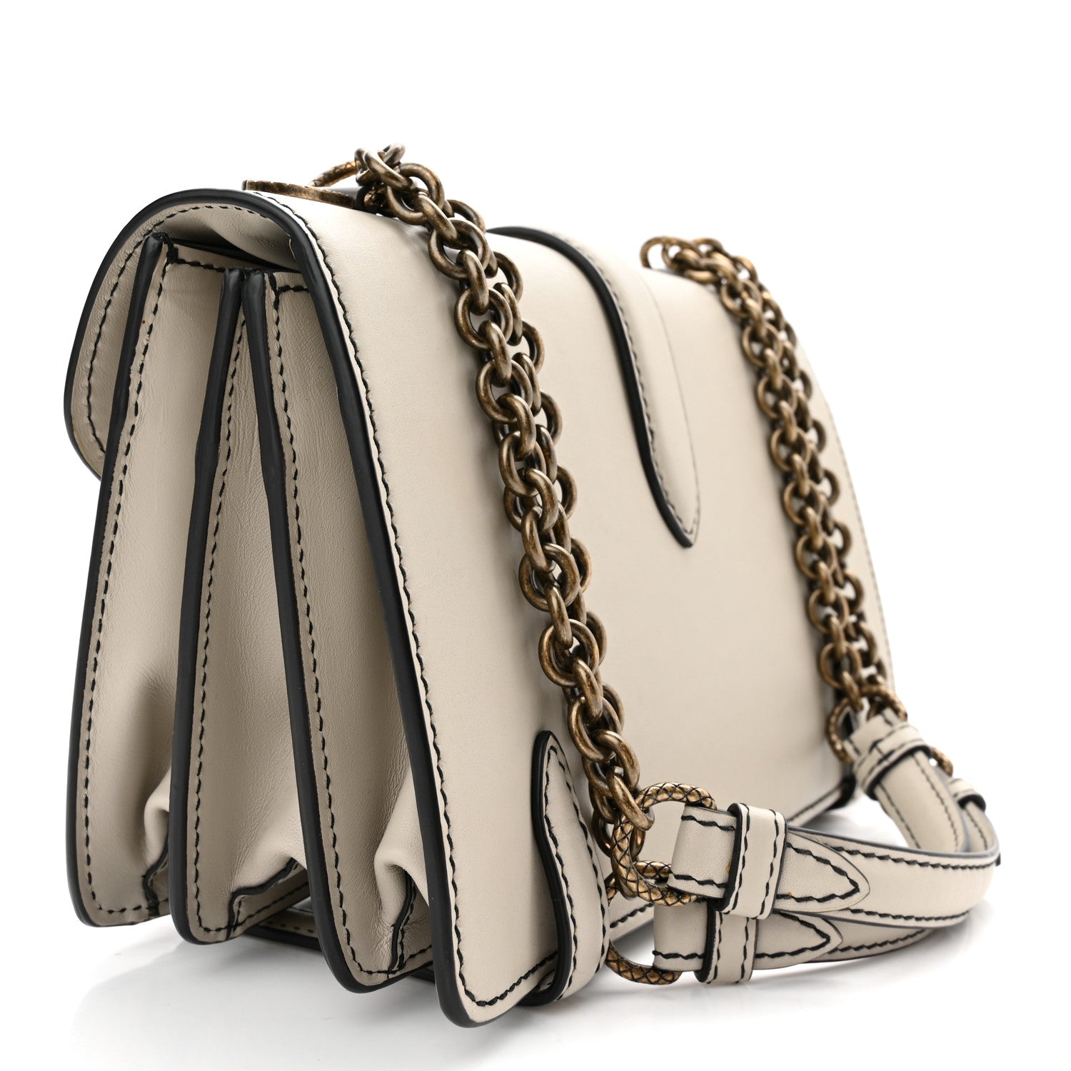 Bottega Veneta French Calf City Knot Bag Cement 4 of 11
