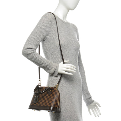 Louis Vuitton Damier Ebene Alma BB 2 of 6