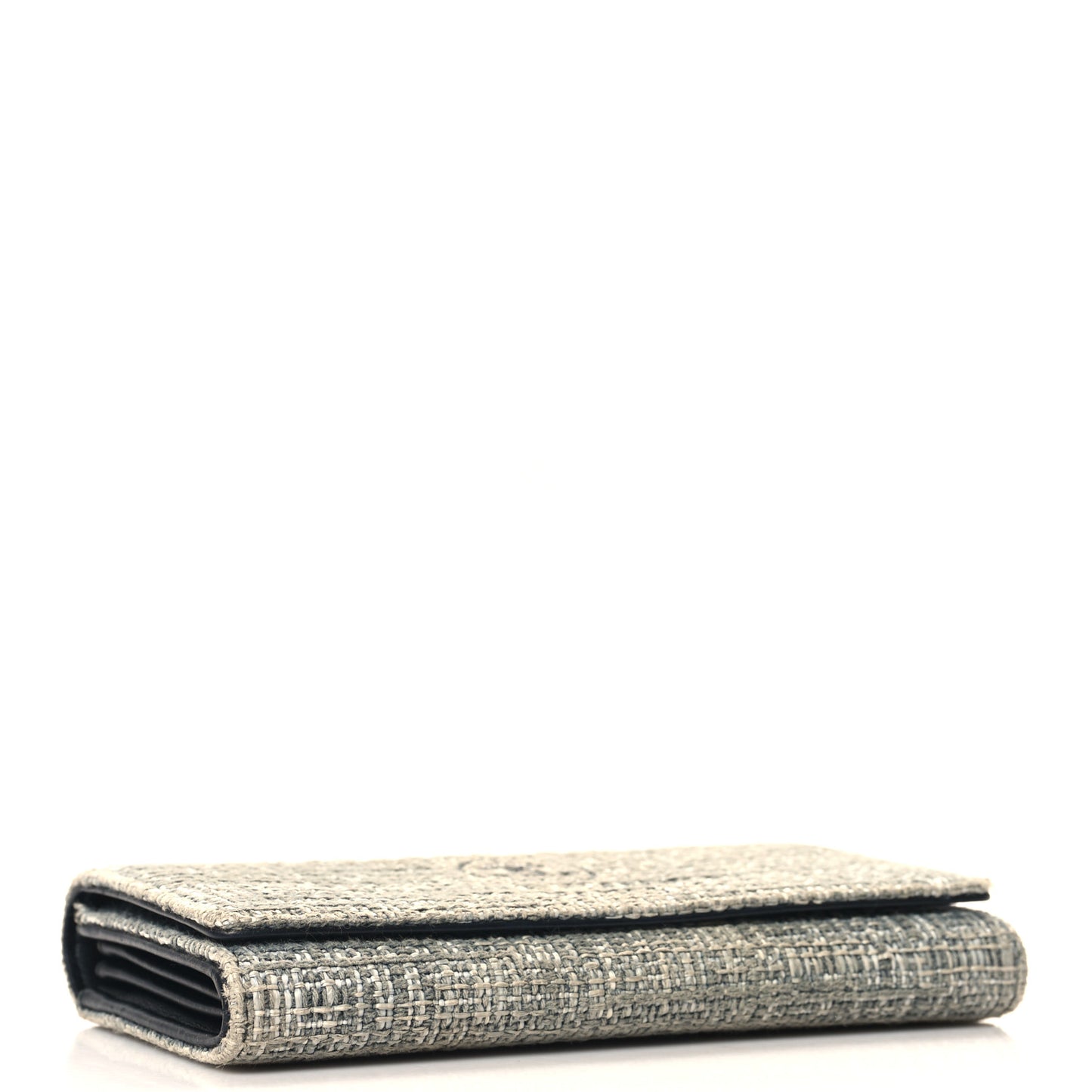 Canvas Deauville Flap Wallet Grey