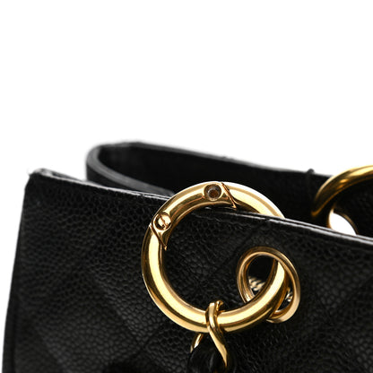 Chanel Caviar Quilted Grand Shopping Tote GST Black 12 of 12