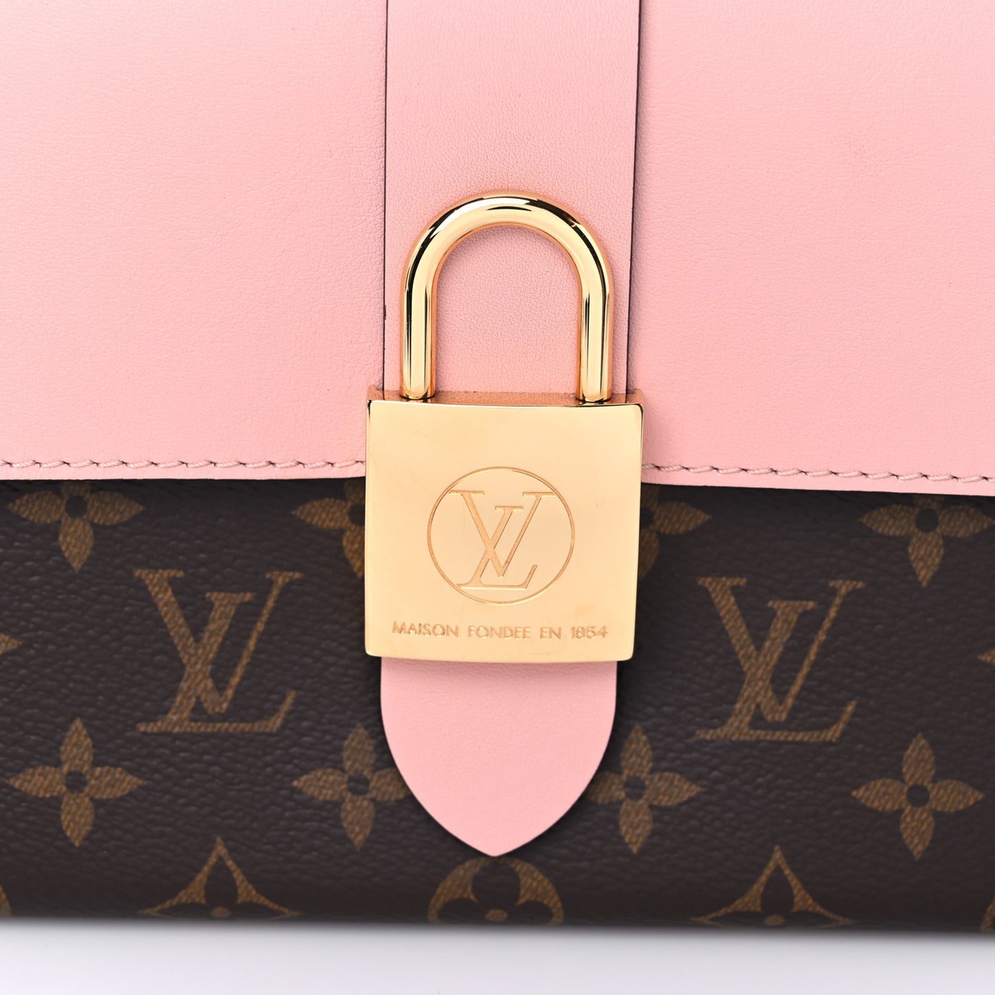Monogram Locky BB Rose Poudre